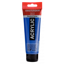 Tube 120 Ml De Peinture Acrylique Royal Talens - Amsterdam - Bleu De Cobalt