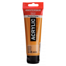 Tube 120 Ml De Peinture Acrylique Royal Talens - Amsterdam - Ocre D'Or