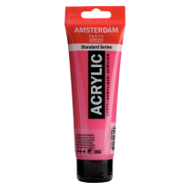 Tube 120 Ml De Peinture Acrylique Royal Talens - Amsterdam - Rose Quinacridone