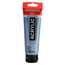 Peinture Acrylique - 120ml - Bleu Gris - Amsterdam