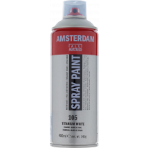 Bombe De Peinture Amsterdam - 400 Ml - Blanc De Titane