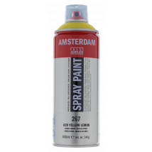 Bombe De Peinture Amsterdam - 400 Ml - Jaune Azo Citron