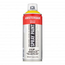 Bombe De Peinture Amsterdam - 400 Ml - Jaune Primaire