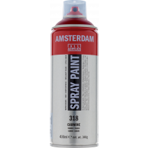 Bombe De Peinture Amsterdam - 400 Ml - Carmin