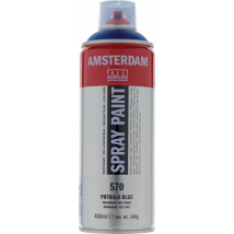 Bombe De Peinture Amsterdam - 400 Ml - Bleu Phtalo