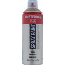 Bombe De Peinture Amsterdam - 400 Ml - Gris Chaud