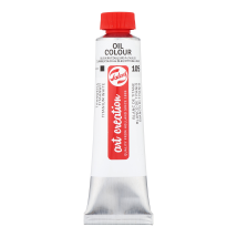 Tube 40 Ml De Peinture À L'Huile Royal Talens - Artcrea - Blanc De Titane