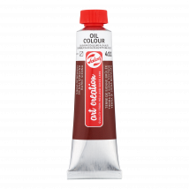 Tube 40 Ml De Peinture À L'Huile Royal Talens - Artcrea - Terre De Sienne
