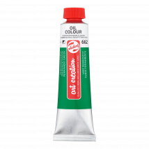Tube 40 Ml De Peinture À L'Huile Royal Talens - Artcrea - Vert Permanent
