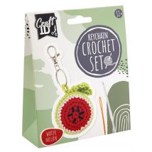 Kit Porte-clés Au Crochet Craft It - Pastèque - Craft Id