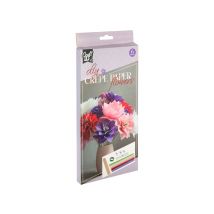 Kit Diy Fleurs En Papier Crêpe Craft Id Scrapbooking