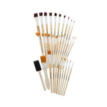 Lot De 35 Pinceaux Nassau - Poils Synthétiques - Ar0833/ge - Gonge