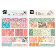 Papier Créatif Craft Id - 24 Feuilles - Modèles Aléatoires - A4 21 X 29,7 Cm - Vendu À L'Unité Scrapbooking