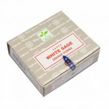 Boîte De 12 Cônes D'Encens Sauge Blanche - Staya - Satya