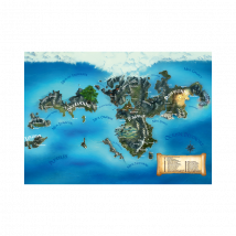 Terres-dragons Plan - Jdr Editions