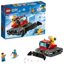 Les Enfants Vont Rendre Heureux Les Skieurs De Lego City Avec La Dameuse 60222 ! Cette Puissante Dameuse Comprend Une Cabine Pour Figurine Qui