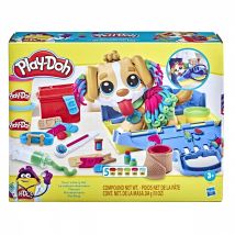 Coffret Pâte À Modeler Play-doh - Le Cabinet Vétérinaire - 5 Pièces