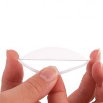 9 Dômes En Plastique - Rond - 5 Cm - Sizzix