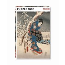 Puzzle 1000 Pièces - Hiroshige : Conte De Genji - Piatnik