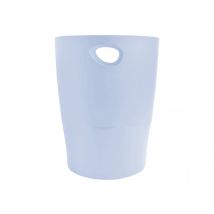 Corbeille À Papier - Exacompta Classic Ecobin - 15 L - Bleu Pastel Aquarelle