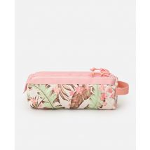 Trousse Rectangulaire 2 Compartiments Rip Curl - Rose