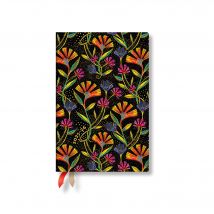 Agenda Semainier 13 Mois Paperblanks - 13 X 9,5 Cm - Fleurs Sauvages