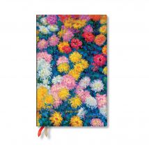 Agenda Scolaire Journalier 2026 Paperblanks - 13,5 X 21 Cm - Les Chrysanthèmes De Monet