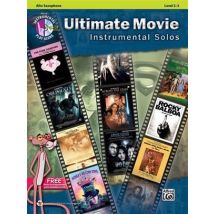 Ultimate Movie Instrumental Solo : Alto Saxophone Recueil + Cd