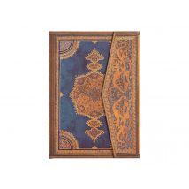 Carnet Paperblanks - Indigo -13 X 18 Cm - Safavide - 144 Pages Lignées