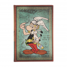 Pb Carnet Asterix Le Gaulois Midi Lig. - Paperblanks