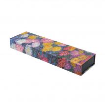Étuis À Crayons Paperblanks - Les Chrysanthèmes De Monet - 22 X 3 X 6,8 Cm
