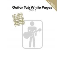 Guitar Tab White Pages: Volume 4 Guitare
