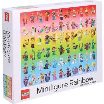 Puzzle 1000 Pièces - Lego Minifigure - Rainbow - Lego