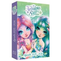 Agenda Scolaire 2025-2026 Hachette Jeunesse - 12,5 X 17,6 Cm - Nebulous Stars