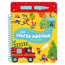 Mon Feutre Magique Les Pompiers - Avec Feutre À Réservoir D'Eau