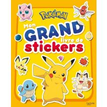 Pokémon : Mon Grand Livre De Stickers