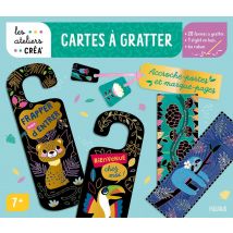 Cartes À Gratter : Accroche-portes Et Marque-pages