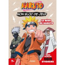 Mon Bloc De Jeux Naruto (+ Stickers) - Le Reve De Naruto