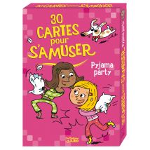 30 Cartes Pour S'Amuser - Pyjama Party