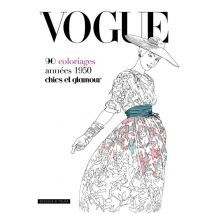 Vogue : 90 Coloriages Chics Et Glamour