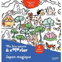 Ma Frise Géante À Colorier : Japon Magique - Mango Jeunesse