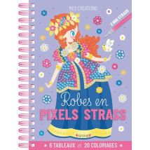 Robes En Pixels Strass