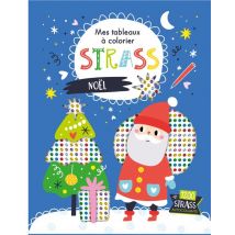 Mes Tableaux A Colorier Strass - Noel