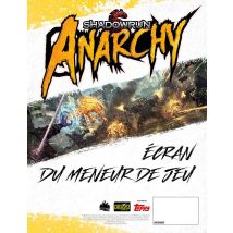Shadowrun Anarchy - Écran Du Mj - Black Book Éditons - Black Book Éditions