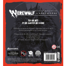 Werewolf : L'Apocalypse - Arkhane - Set De Dés Et Cartes De Forme