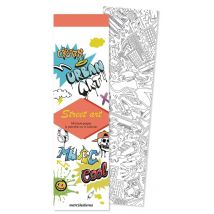 Street Art : 50 Marque-pages À Peindre Ou À Colorier