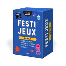 Festi'jeux - Family : Plus De 600 Questions Pour Des Moments Conviviaux ! - Merci les livres