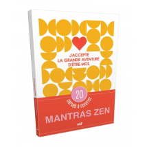 Mantras Zen - 20 Cartes À Colorier - Merci les livres