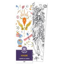 Marque-pages - Magie : 50 Marque-pages À Peindre Ou À Colorier - Merci les livres