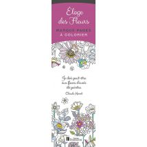 Marque-pages À Colorier : Éloge Des Fleurs - Editions Bonneton